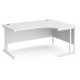 Maestro Cantilever Ergonomic Corner Office Desk